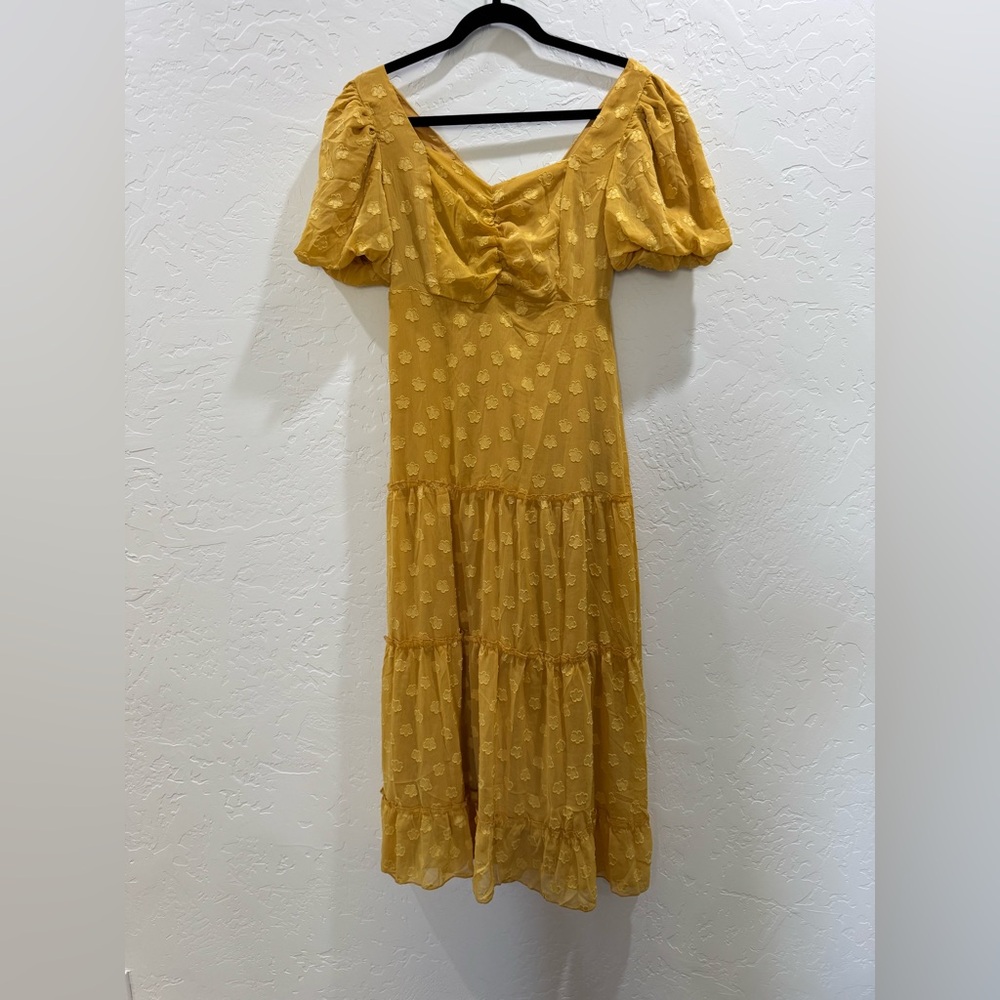 Small Yellow Mustard Dress